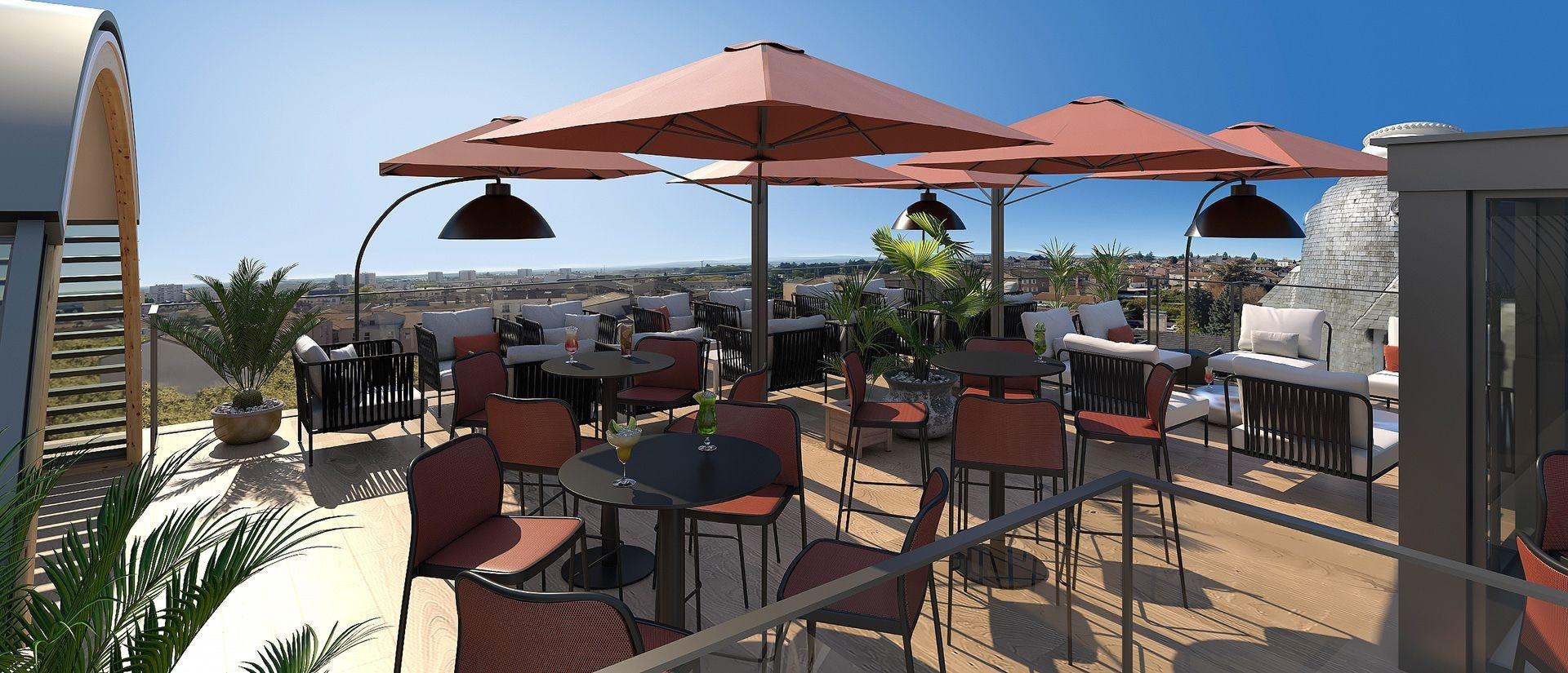 Hotel & Spa Panorama 360 Mâcon エクステリア 写真